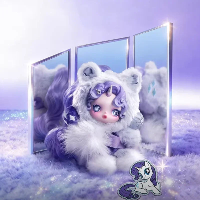 Pop Mart Skullpanda x My Little Pony Plush Doll Pendant Mystery Box