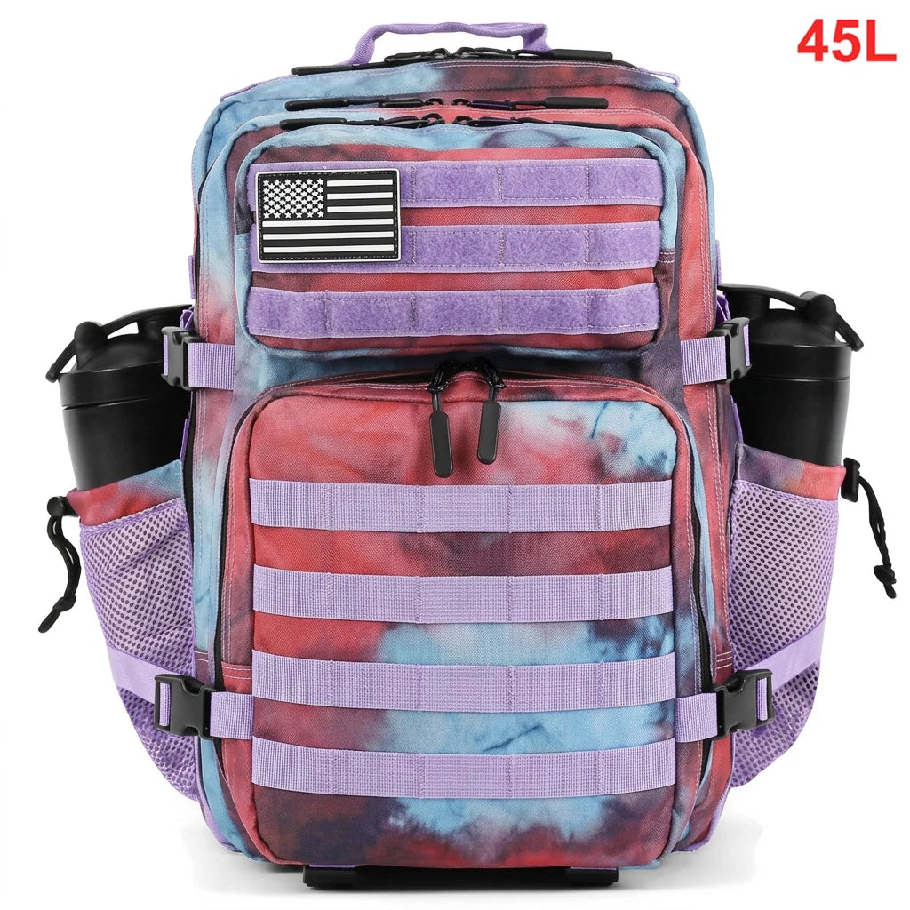 45L Tactical Backpack – Waterproof MOLLE Gym & Hiking Bag