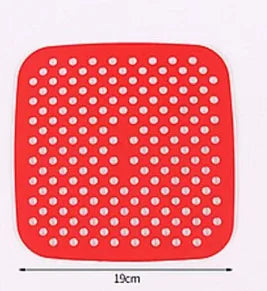 Silicone Air Fryer Liner – Reusable Square Basket Insert