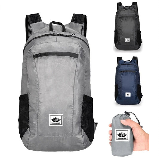 Foldable Hiking Backpack 20L – Lightweight Waterproof Pack