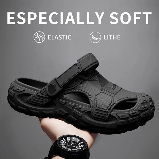 Men's Lightweight EVA Clog Sandals – Non-Slip Outdoor Summer Shoes