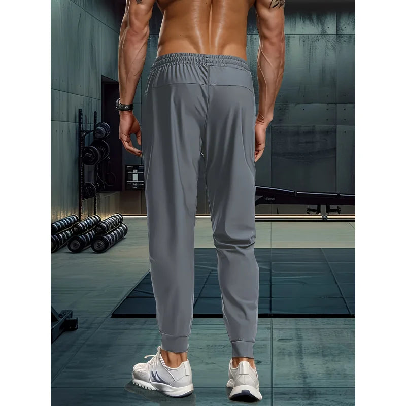 2-Pack Men's Quick-Dry Jogger Pants – Stretch Sweatpants