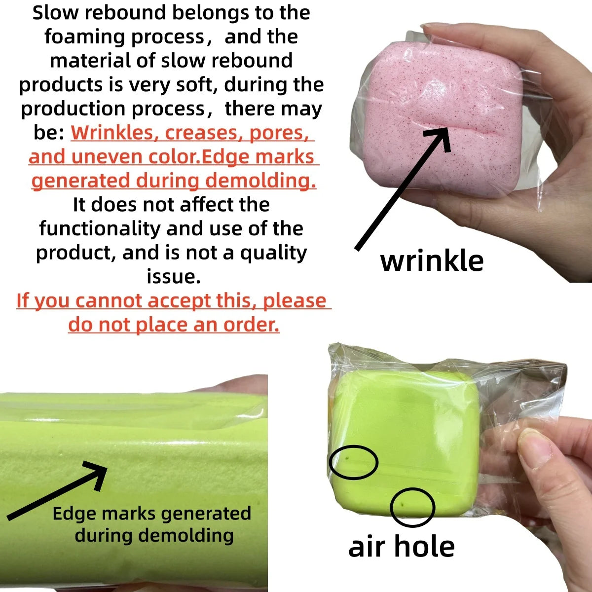 Square Bread Squishy Toy – Slow Rising Stress Relief Fidget