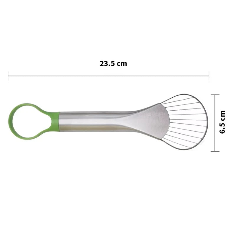 Avocado Slicer & Cutter – 2-in-1 Stainless Steel Fruit Tool