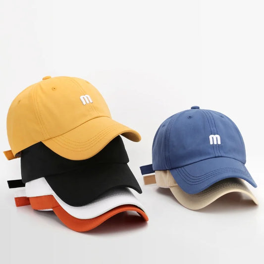 Embroidered Cotton Baseball Cap – Unisex Snapback Hat