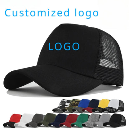 5-Panel Mesh Trucker Cap – Breathable Baseball Hat for Men & Women