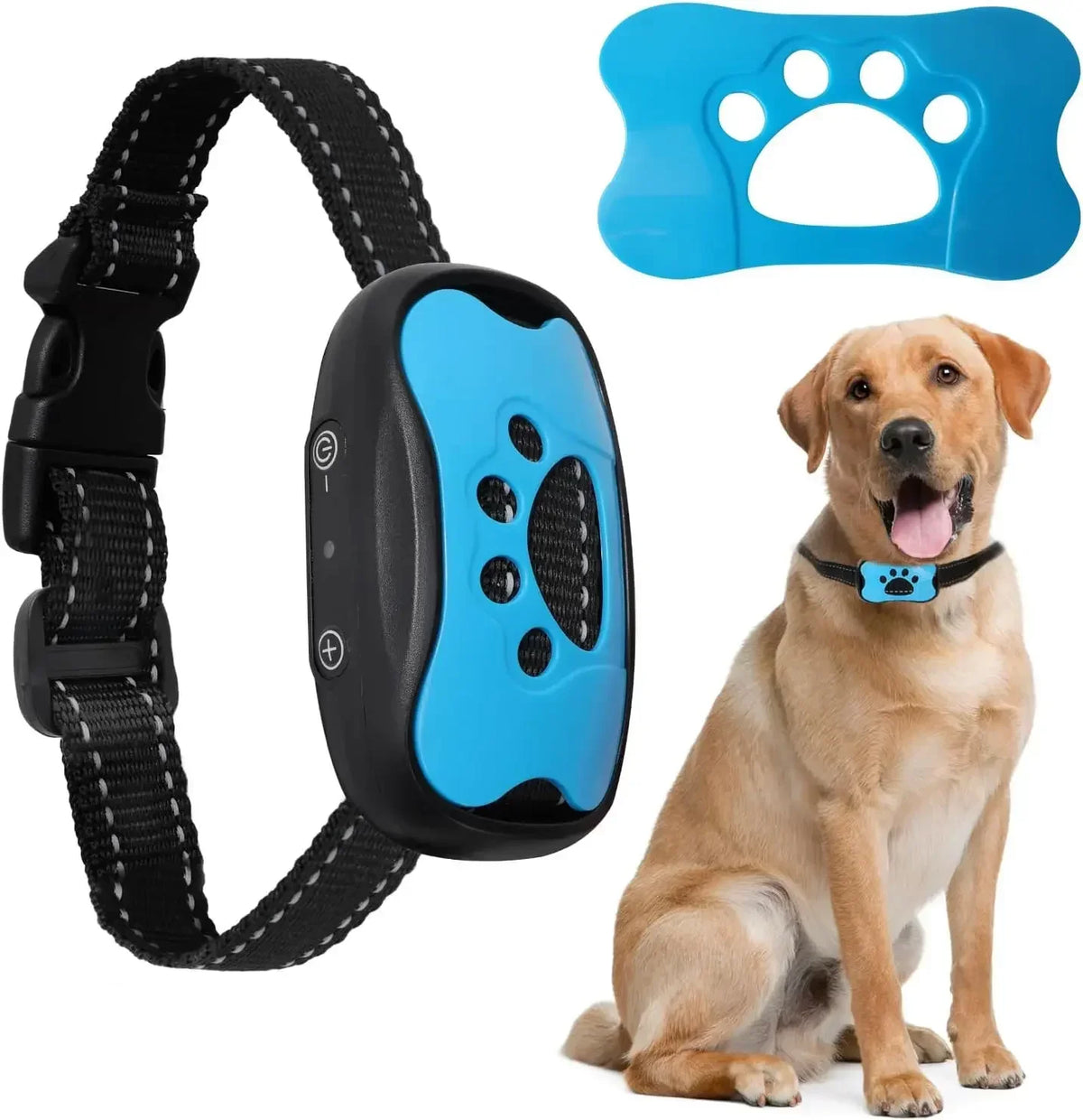 Ultrasonic Anti-Bark Dog Collar – USB Rechargeable Training Device