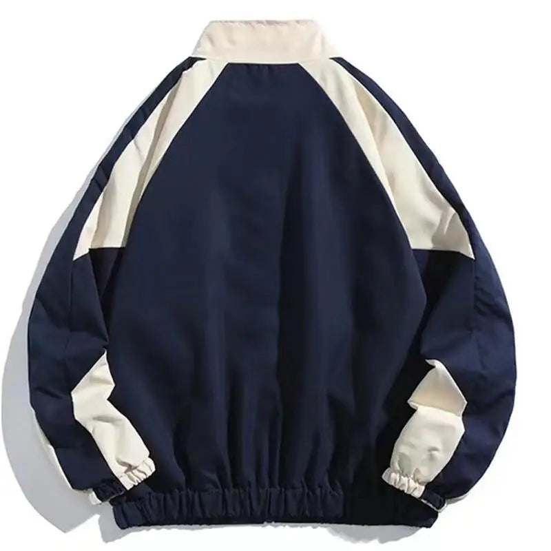 Reflective Striped Men's Windbreaker Jacket – Hip Hop Streetwear