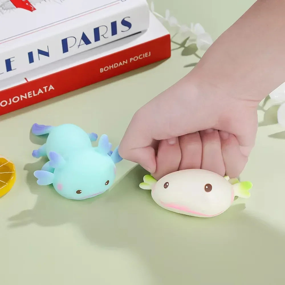 Axolotl Squeeze Ball Squishy Stress Relief Toy