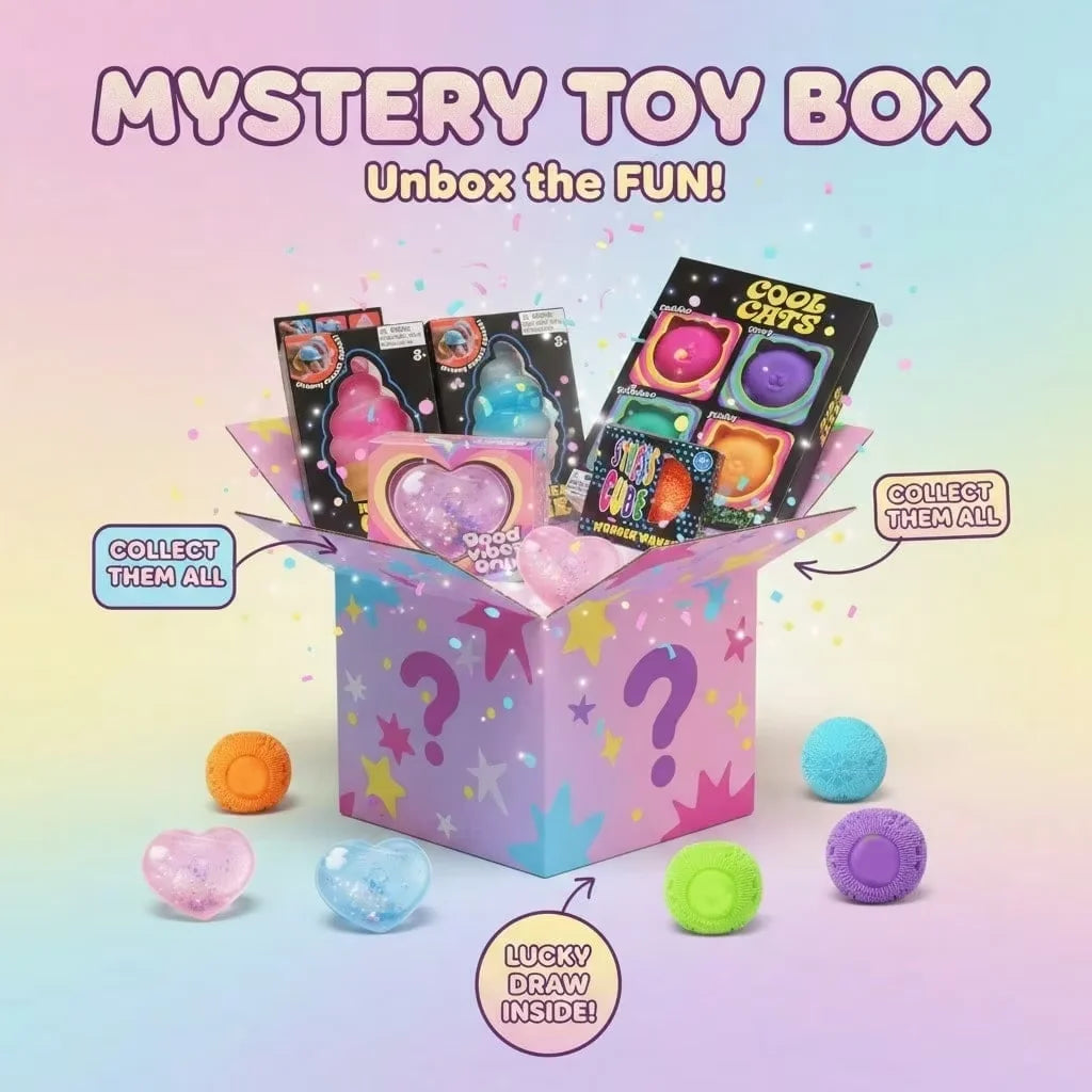 Squishy Blind Box Surprise Toys – 100 Assorted Figures