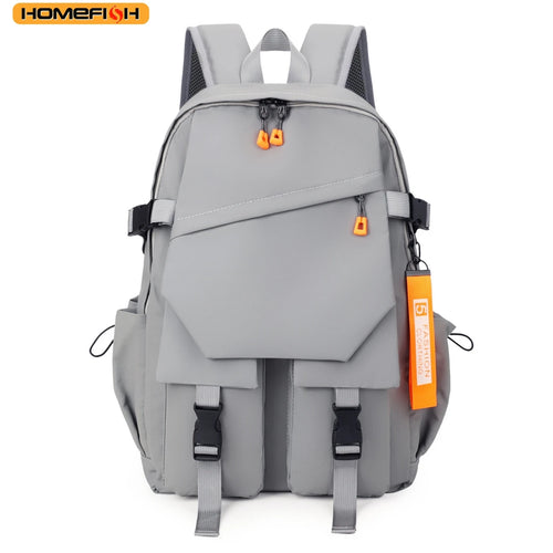 Waterproof Men's Backpack – Large Capacity Streetwear Rucksack
