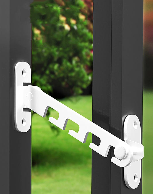 Window Restrictor Latch – Child Safety Lock with Adjustable Limiter