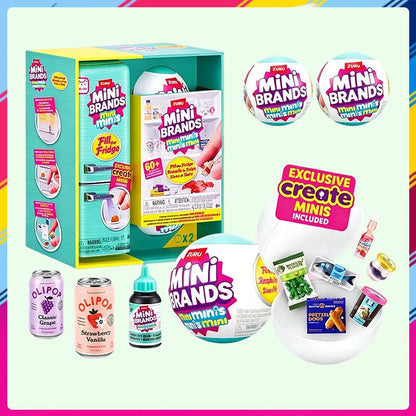 Zuru Mini Brands Blind Box – Mystery Capsule Surprise Toy Collection