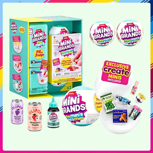 Zuru Mini Brands Blind Box – Mystery Capsule Surprise Toy Collection