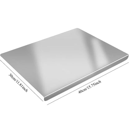 Stainless Steel Cutting Board – Antibacterial Dough Kneading Mat