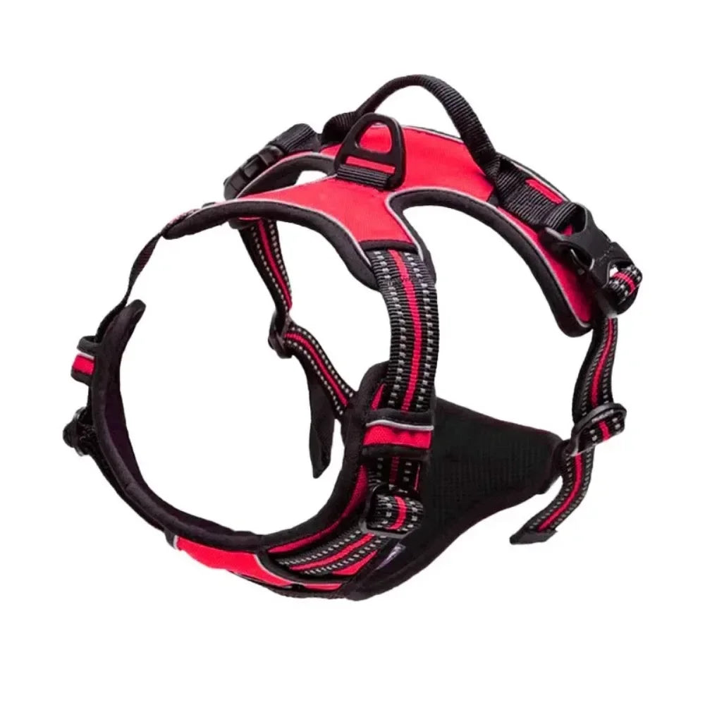 Reflective No-Pull Dog Harness – Adjustable Breathable Vest