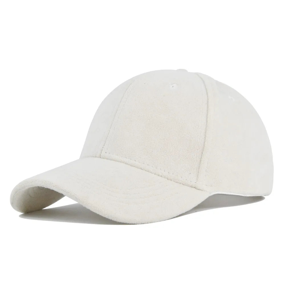Unisex Adjustable Baseball Cap – Solid Retro Snapback Hat for Men & Women