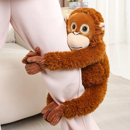 Monkey Stuffed Plush Toy – Soft Gorilla Cuddle Doll 12–35in