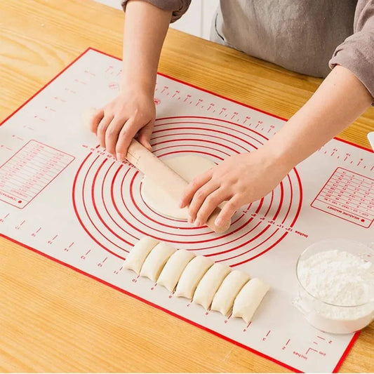 Silicone Baking Mat Non-Stick Pastry Mat with Measurements