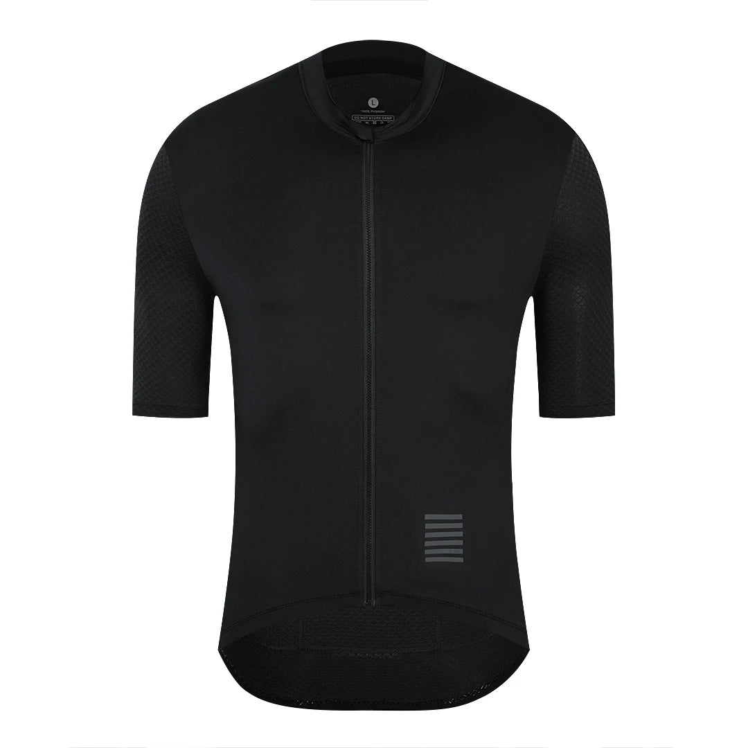 Men's Cycling Jersey Short Sleeve – Breathable Pro Road Bike Shirt