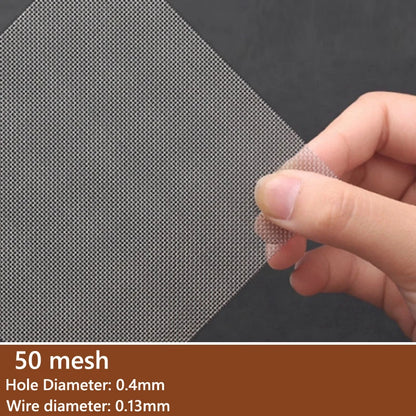 304 Stainless Steel Wire Mesh Filter Screen – 4 to 500 Mesh