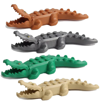 Animal Building Block Mini Figures – MOC Zoo & Farm Creatures Set for Kids
