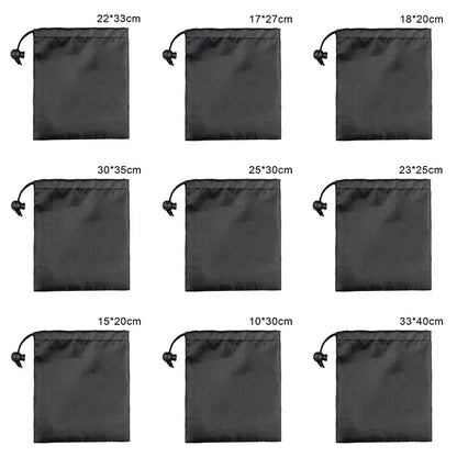 Nylon Drawstring Storage Pouch – Dustproof Travel & Sport Bag