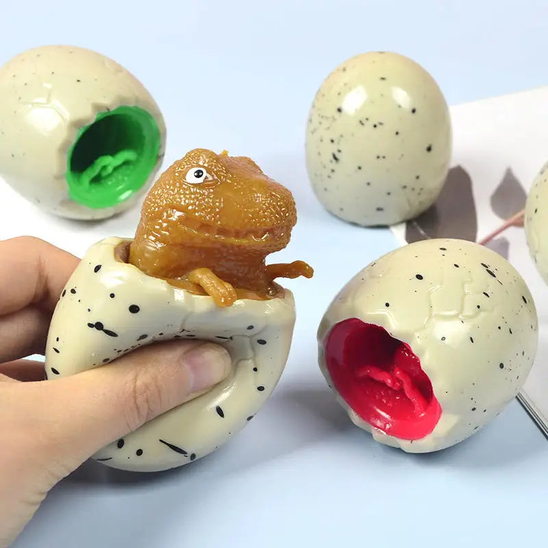 Dinosaur Egg Squishy Pop-Up Squeeze Stress Relief Toy