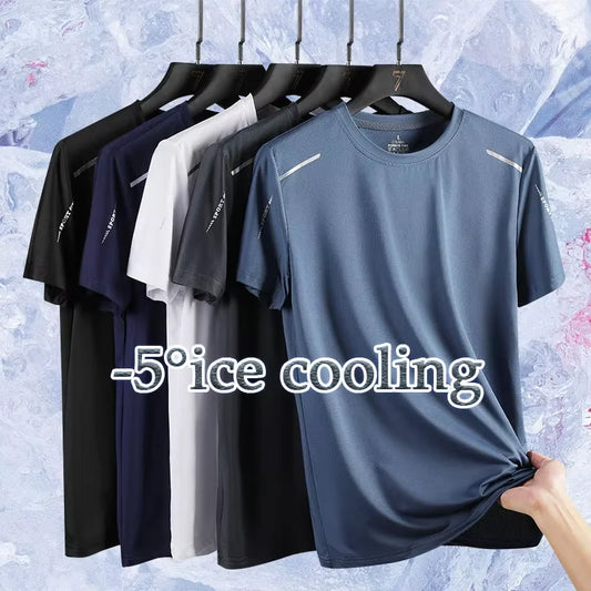 Men's Quick-Dry Running T-Shirt | Breathable Outdoor Sports Tee