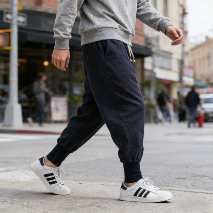 Men's Cotton Jogger Sweatpants – Straight Leg