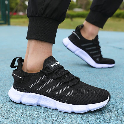 Men's Mesh Breathable Running Sneakers – Lightweight & Casual