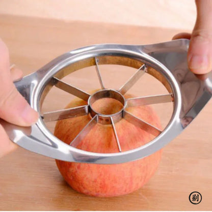 Stainless Steel Apple Slicer & Fruit Cutter with Comfort Handle