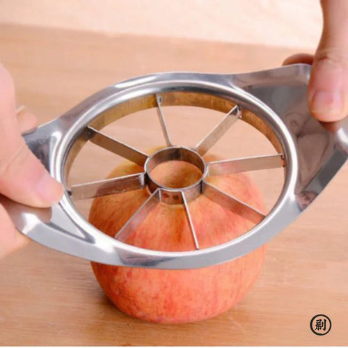 Stainless Steel Apple Slicer & Fruit Cutter with Comfort Handle