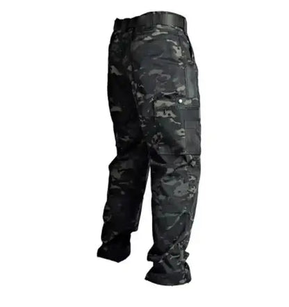 Men's Tactical Cargo Pants – Multi-Pocket Outdoor Work Trousers