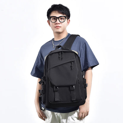 15-Inch Large Capacity Travel Backpack – Minimalist School Bag