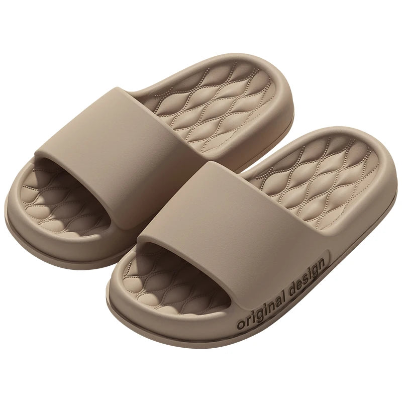 Men's Cloud Slide Sandals – Soft Non-Slip Indoor Outdoor Slippers
