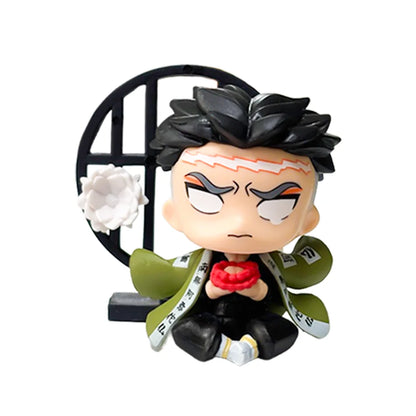 Demon Slayer Anime Figure Blind Box – Tanjiro & Nezuko Mini Statues