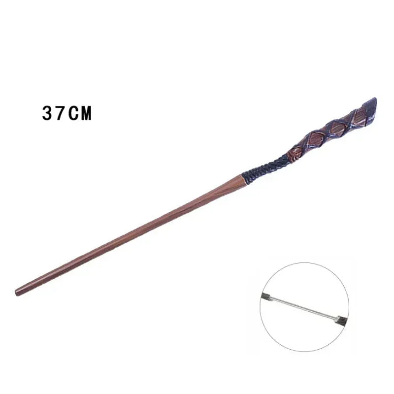 Harry Potter Magic Wand Metal Core – Wizard Character Cosplay Prop 37cm