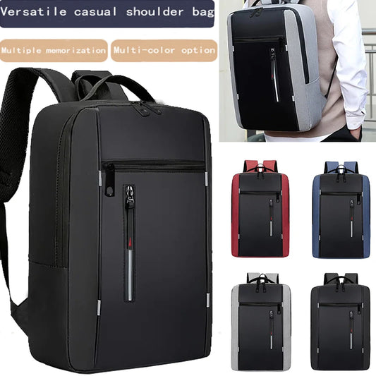 Business Laptop Backpack – Large Capacity Shockproof Office Bag