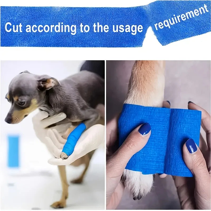 Self-Adhesive Sports Elastic Bandage Tape – 10 Rolls