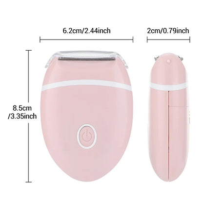 Women's Electric Shaver Mini Portable Rechargeable Hair Remover