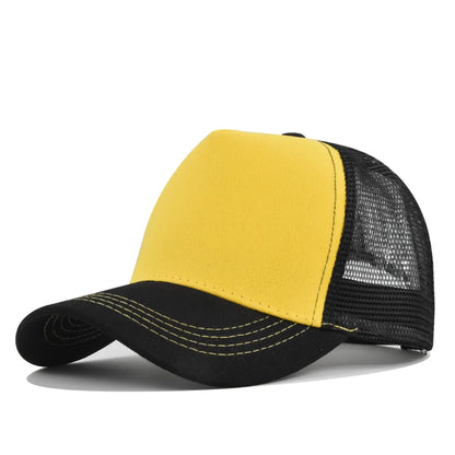 5-Panel Mesh Trucker Cap – Breathable Baseball Hat for Men & Women