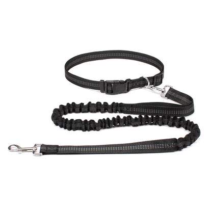 Hands-Free Dog Leash with Adjustable Waist Belt