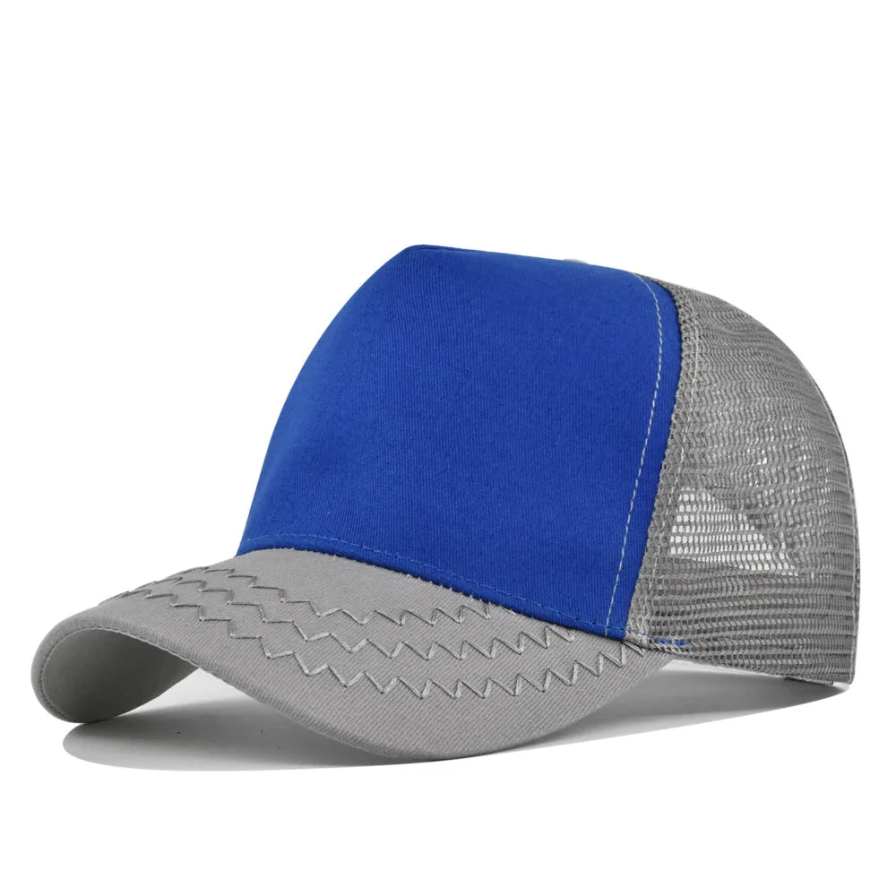 5-Panel Mesh Trucker Cap – Breathable Baseball Hat for Men & Women