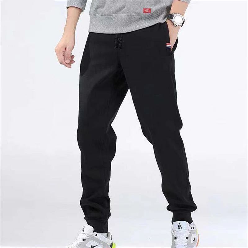 Men's Fleece-Lined Winter Sweatpants – Warm Lambswool Joggers