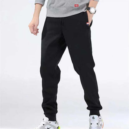Men's Fleece-Lined Winter Sweatpants – Warm Lambswool Joggers