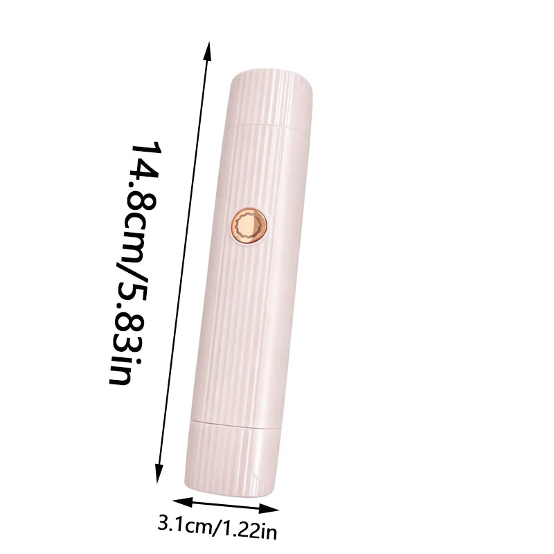 2-in-1 Electric Hair Remover for Women – Painless Rechargeable Trimmer