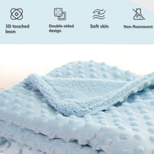 Baby Fleece Blanket – Soft Thermal Swaddle for Newborns