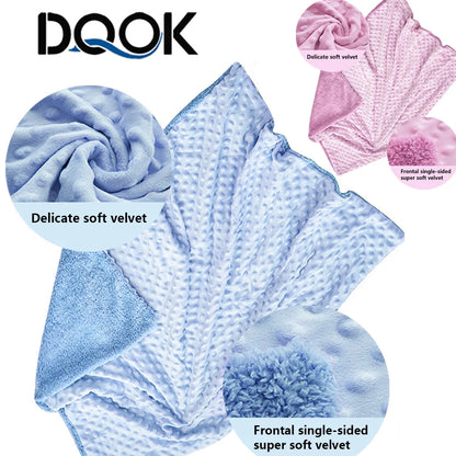 Baby Fleece Blanket – Soft Thermal Swaddle for Newborns