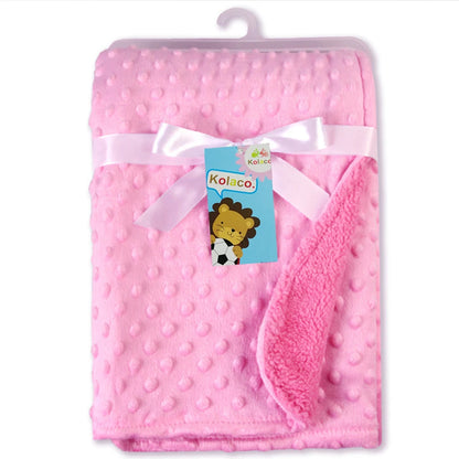 Baby Fleece Blanket – Soft Thermal Swaddle for Newborns